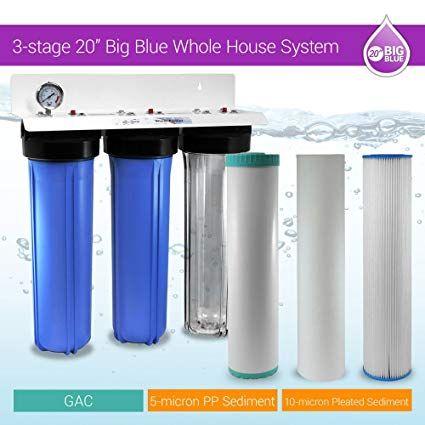 Big Blue O Logo - Stage 20x4.5 Big Blue Whole House Water Filter Unit