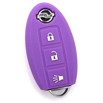 Purple B Electronics Logo - Key Case Nissan Silicone Purple B from finest: Amazon.co.uk
