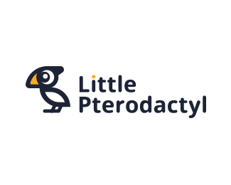 Pterodactyl Logo - Logopond - Logo, Brand & Identity Inspiration (Little Pterodactyl)