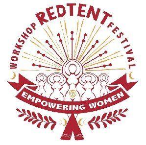 White Tent with Red Circle Logo - Red Tent Women's Winter Gathering - INDY - December 2015 ...