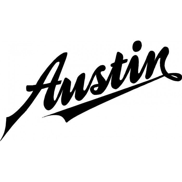 Austin Automotive Logo - Austin car sticker script - Car and boat stickers logos and vinyl ...
