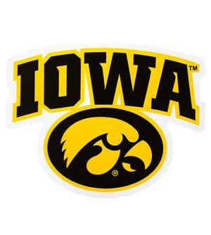 Hawkeye Logo - Iowa Hawk Shop - Iowa Hawkeye Decal Logo