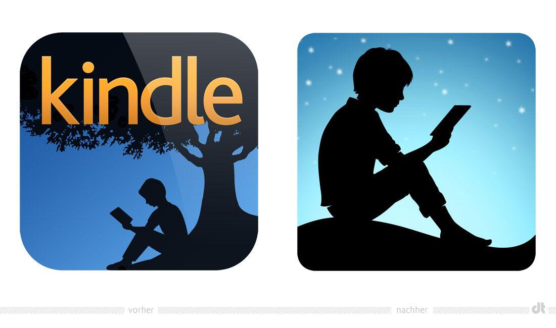 Kindle App Logo - Kindle im neuen Look – Design Tagebuch