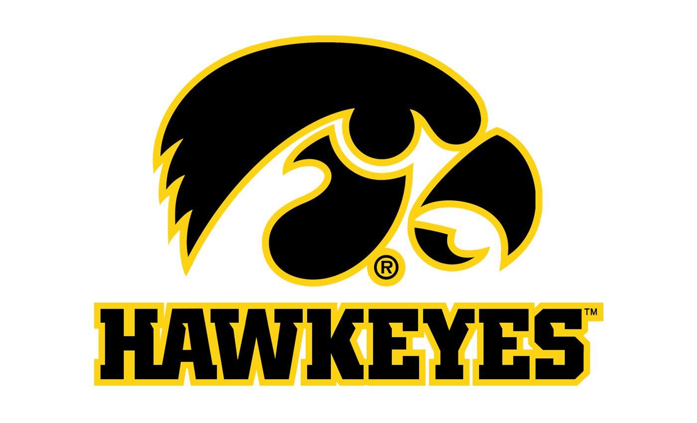 UIowa Logo - Color Iowa Hawkeyes Logo. All logos world. Iowa hawkeyes, Iowa, Logos