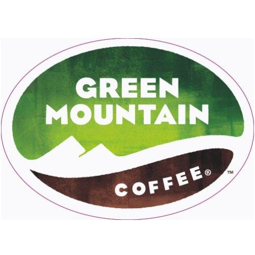 Mountain Coffee Logo - Keurig Green Mountain 67516 Large Double Sided Green Mountain Coffee ...