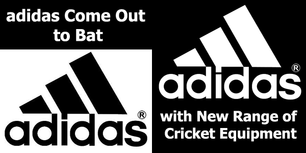 Adidas Cricket Bat Logo - adidas Come Out To Bat With New Range Of Equipment
