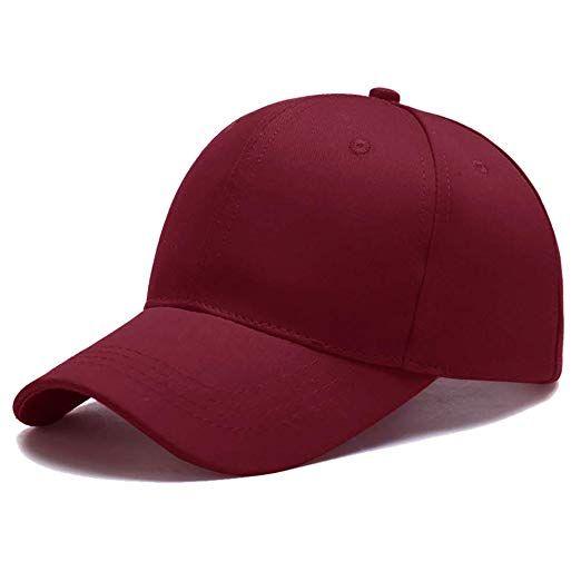 Woman Profile Red Logo - Ehpow Men Women Adjustable Baseball Cap Low Profile Dad Sports Hat