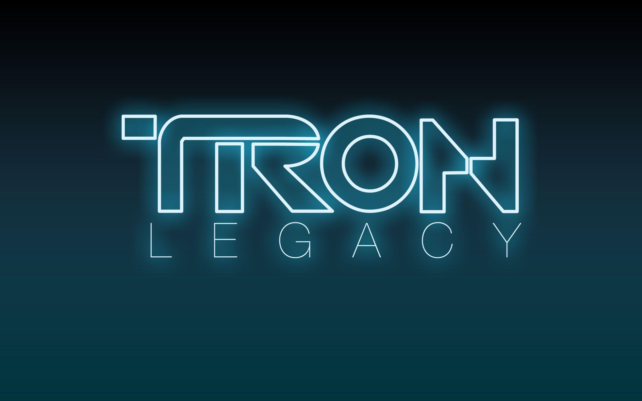 Tron Movie Logo - Disney's Tron: Legacy Movie Logo Desktop Wallpaper