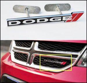 Dodge Grill Logo - NEW Dodge Grill Grille Emblem Car Badge Sticker Challenger Chrysler ...