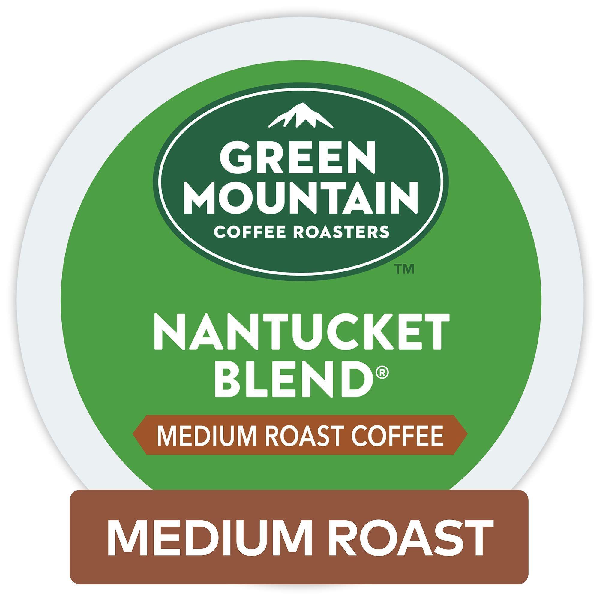 Green Mountain Coffee Logo - Green Mountain Coffee Roasters Nantucket Blend Keurig Single-Serve K ...