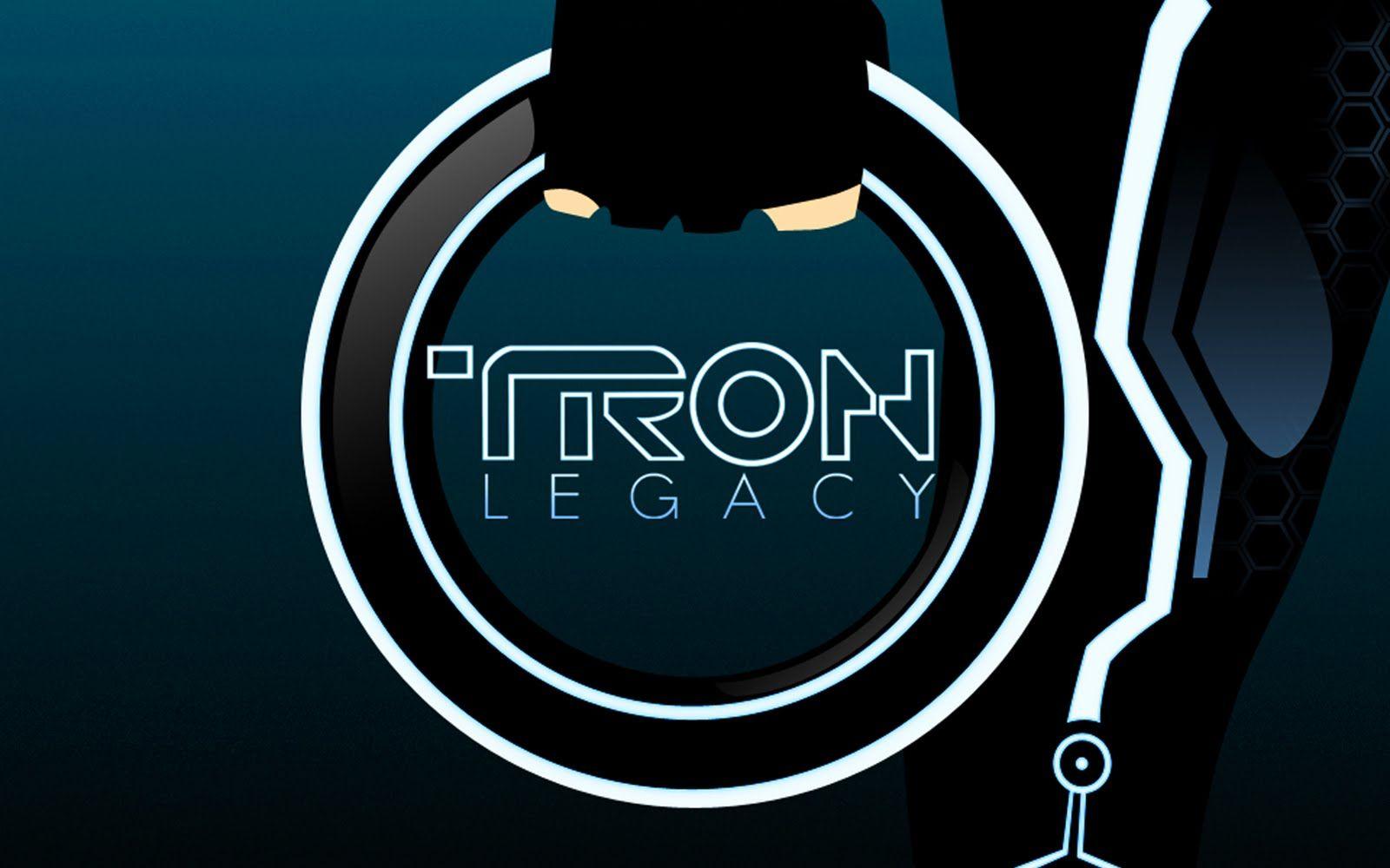 Tron Movie Logo - Movie Logo of Disney's Tron: Legacy Desktop Wallpaper