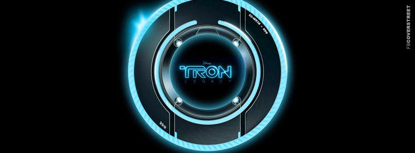Tron Movie Logo - Tron Legacy Logo Movie Facebook Cover - FBCoverStreet.com