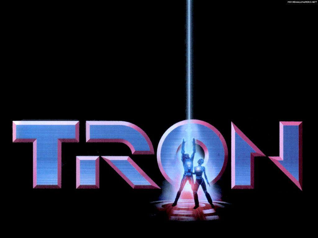 Tron Movie Logo - Tron 1982 Movie Logo Desktop Wallpaper