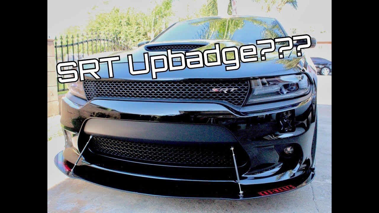 Dodge Grill Logo - 2016 Dodge Charger Scat Pack - SRT Grille Emblem Swap - YouTube