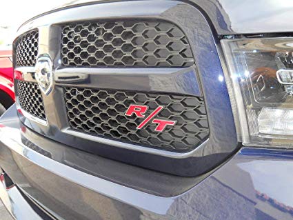 Dodge Grill Logo - Amazon.com: Dodge Ram 1500 R/T Front honeycomb grille badge emblem ...