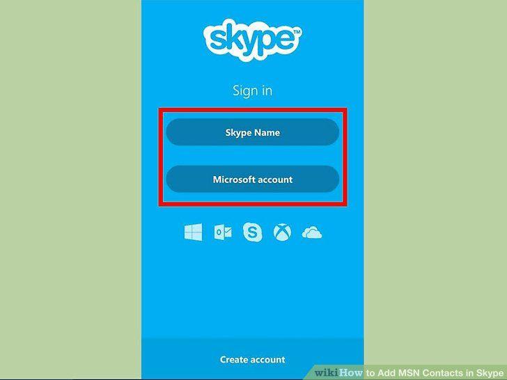 Add MSN Logo - How to Add MSN Contacts in Skype: 9 Steps (with Pictures)