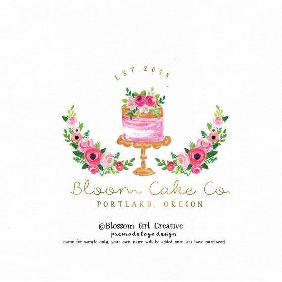 Cake Logo - cake logo wedding cake logo bakery logo bakers logo baking | Etsy