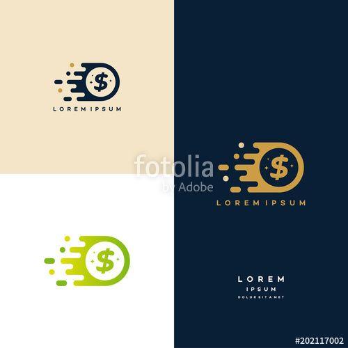 Fast Cash Logo - Fast Coin Logo designs concept vector, Fast Cash logo template