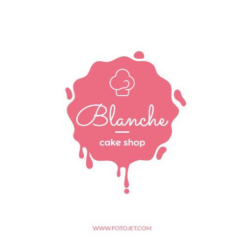 Cake Logo - Pink Cake Shop Logo Design Template Template | FotoJet