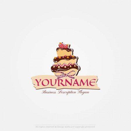 Cake Logo - Free Logo Maker - Online Royal Cake logo design