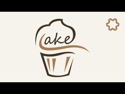 Cake Logo - logo design illustrator tutorial / cake logo design tutorial for ...