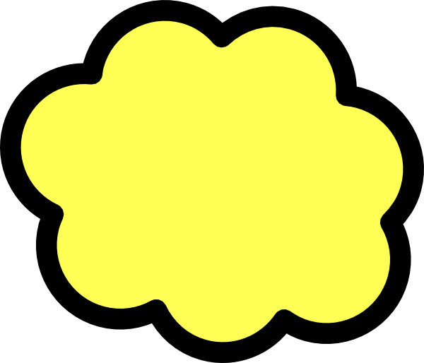 Red and Gold Border Yellow Cloud Logo - Yellow cloud Logos