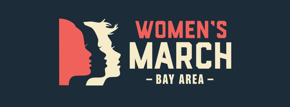 Woman Profile Red Logo - Share — Women's March Bay Area