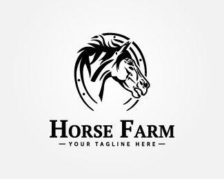 Horse Farm Logo - Horse Farm Designed