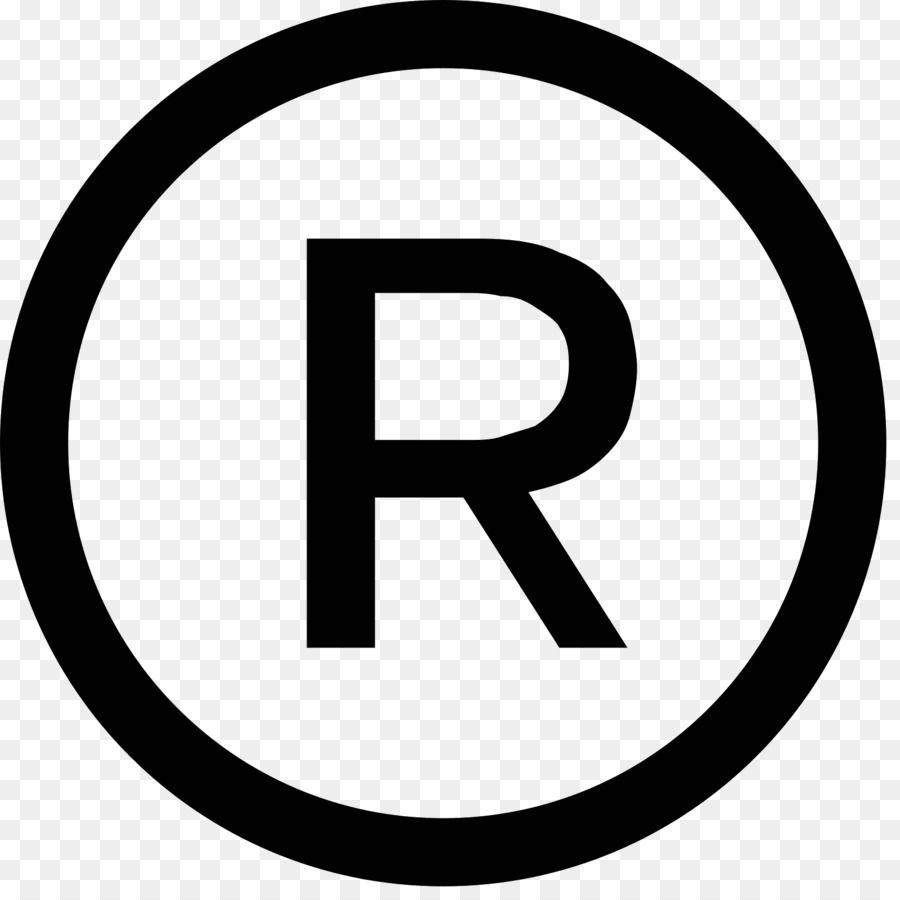 White R Logo - Registered trademark symbol Service mark Copyright - r 1600*1600 ...