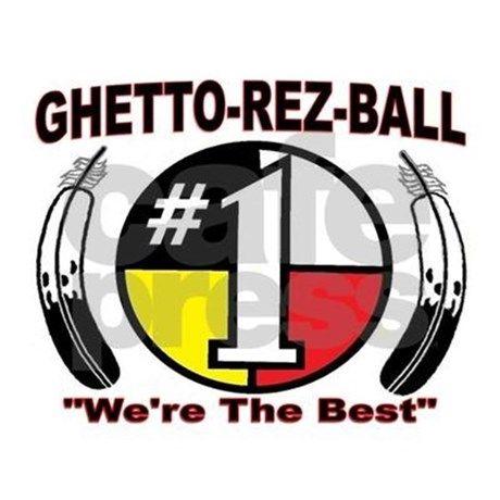 Rez Ball Logo - GHETTO REZ BALL We're The Best Necklace