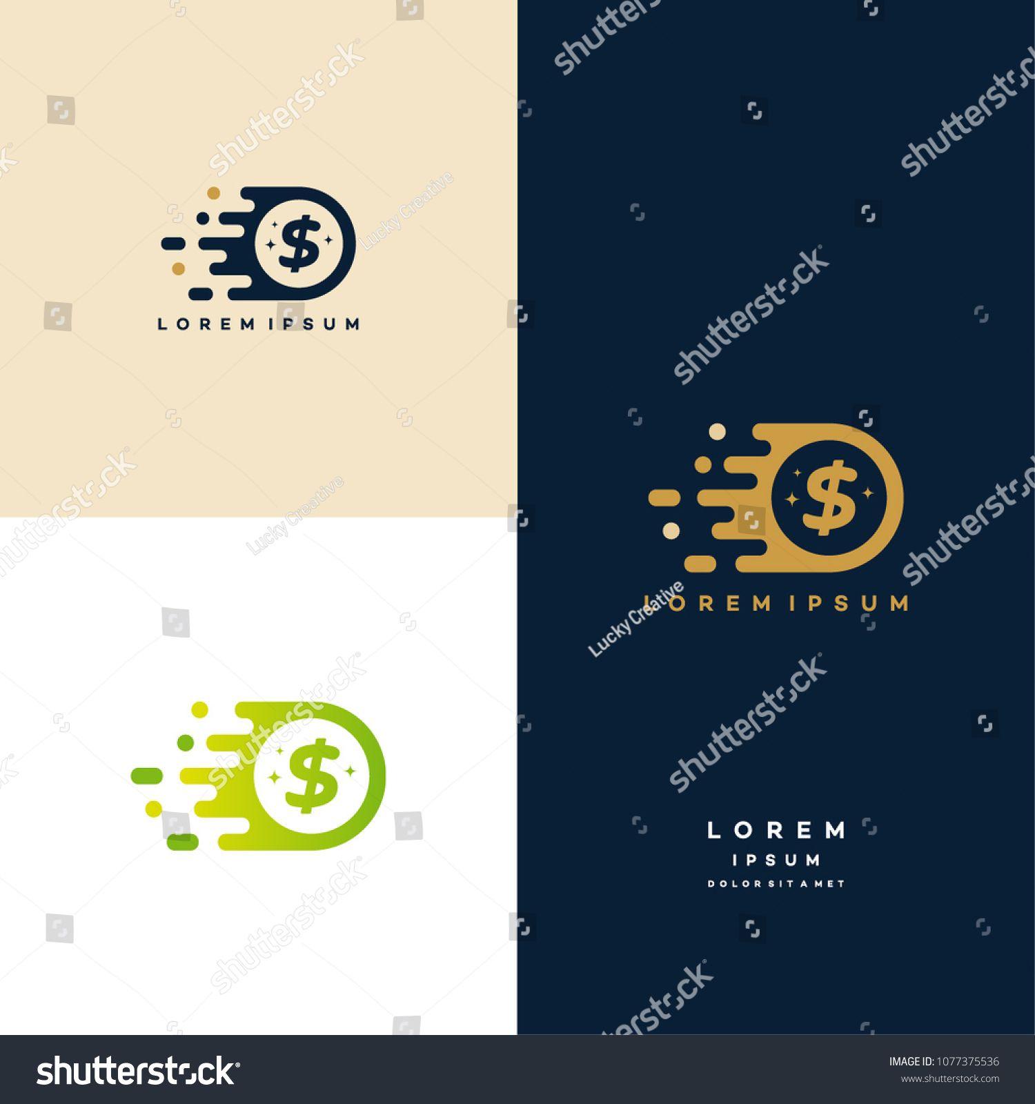 Fast Cash Logo - Fast Coin Logo designs concept vector, Fast Cash logo template