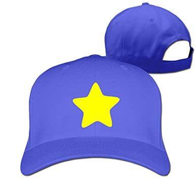Blue and Yellow Star Logo - TLK Geek Steven Universe Yellow Star Logo Unisex Hip Hop Headwear