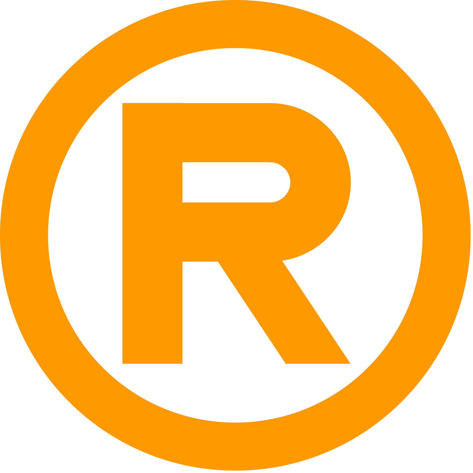 Circle R Logo - Orange trademark.svg