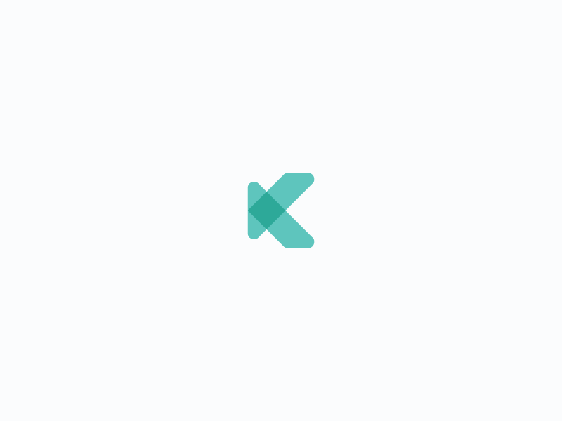 Letter K Logo - Abstract letter K logo by Insigniada Agency. Dribbble