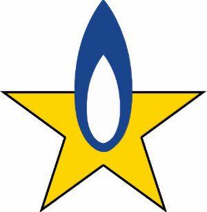 Blue and Yellow Star Logo - Yellow Stars Blue Stars Hats & Caps | Zazzle UK