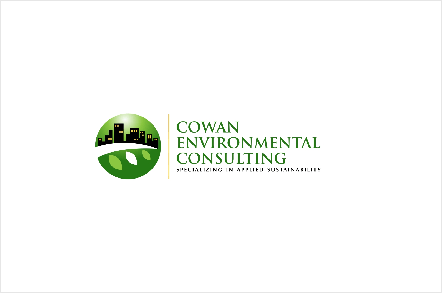 Environmental Logo - Logo Design Contests » Fun Logo Design for Cowan Environmental ...