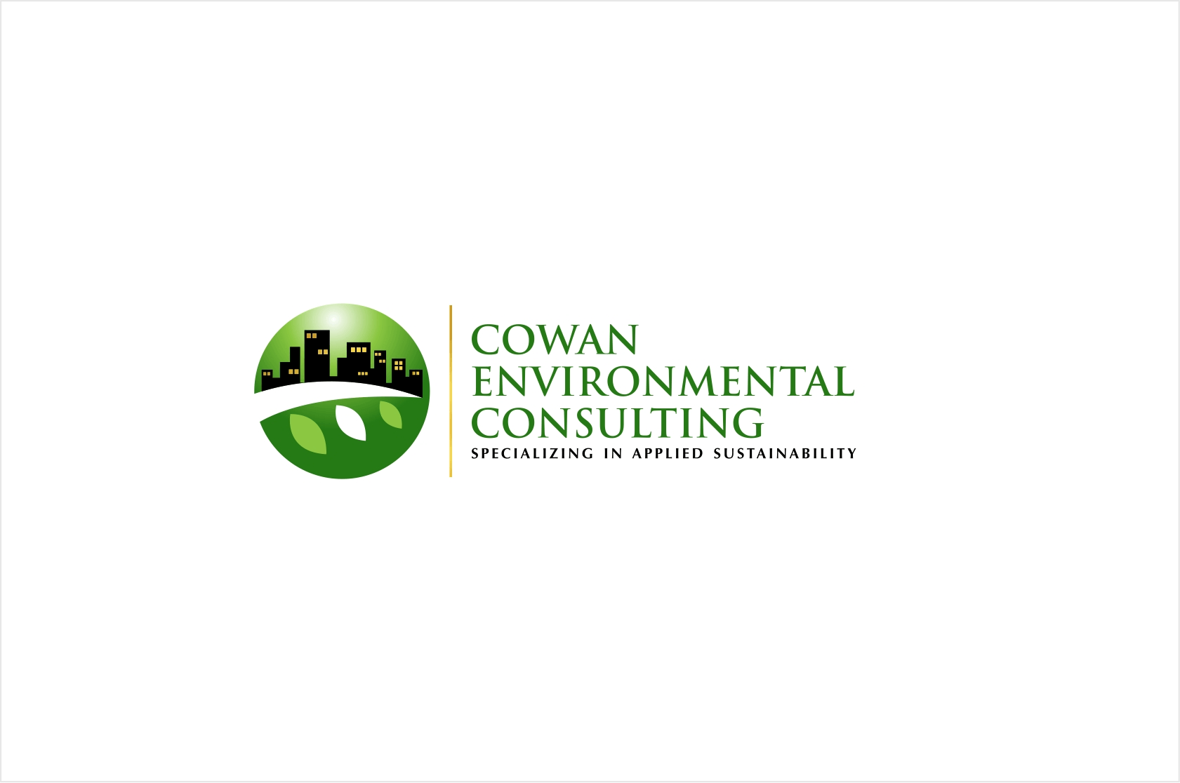 Environmental Logo - Logo Design Contests Fun Logo Design for Cowan Environmental