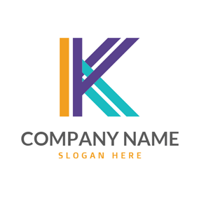Letter K Logo - Free K Logo Designs. DesignEvo Logo Maker