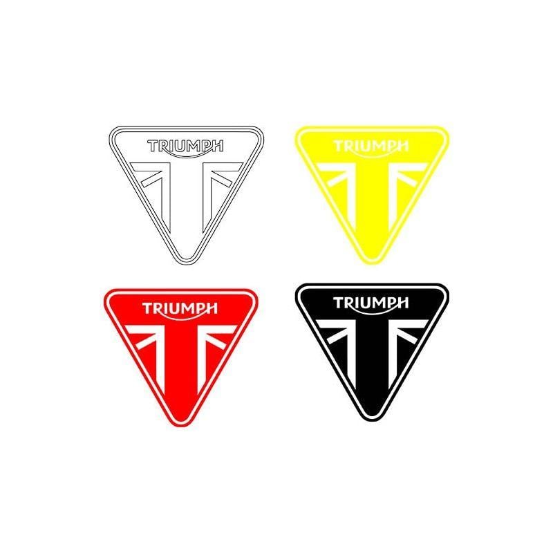 Triumph Triangle Logo - Vinyls for motorcycles, we make all kinds of stickers
