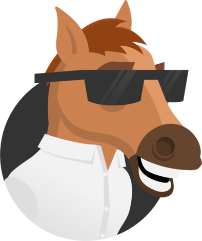 Cartoon Horse Logo - Plugins and presets for Adobe After Effects - Mister Horse