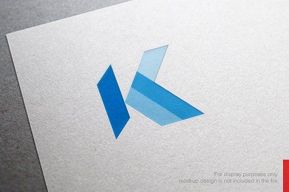 Letter K Logo - Colorful Letter K Logo Logo Templates Creative Market