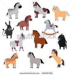 Cartoon Horse Logo - 166 Best LOGO images | Horse logo, Horses, Logo design inspiration