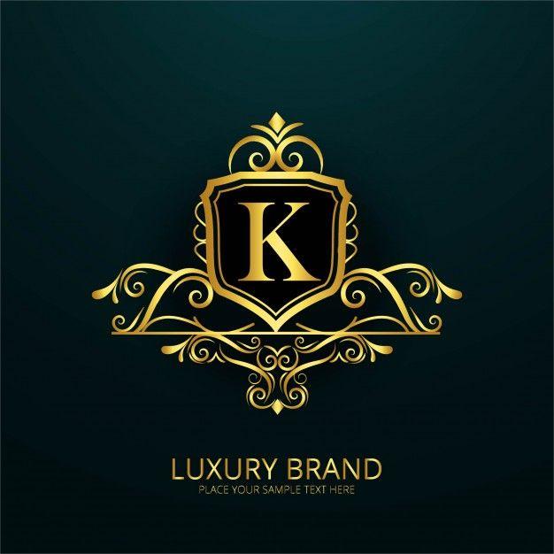 K Logo - Luxury letter k logo Vector | Free Download