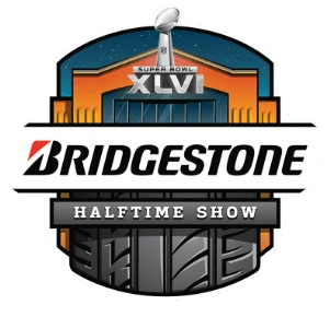 XLVI Logo - Super Bowl XLVI halftime show
