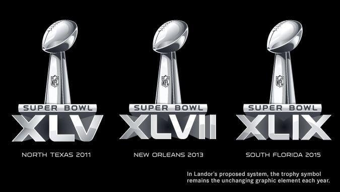 XLVI Logo - Super Bowl XLVI Logo Unveiled, Sneak Peek at Future Bowl Logos