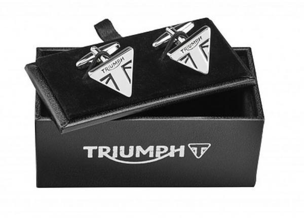 Triumph Triangle Logo - Genuine Triumph Motorcycles Triangle Logo Cuff Links