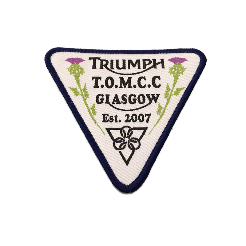 Triumph Triangle Logo - Club Patch Triangle Owners Motorcycle Club