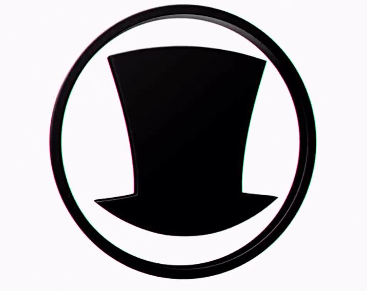 Cartoon Network Black Logo - Black Hat Logo. villainous. Hats, Black, Cartoon