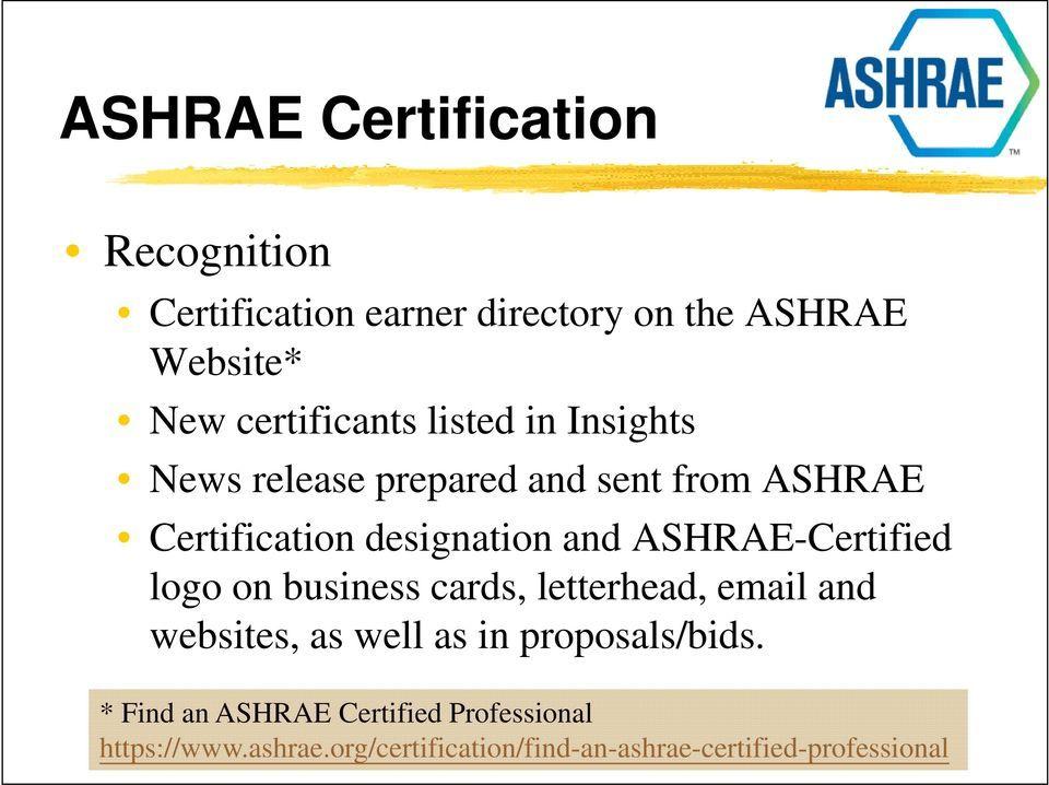 ASHRAE Beq Logo - ASHRAE Certification Programs - PDF