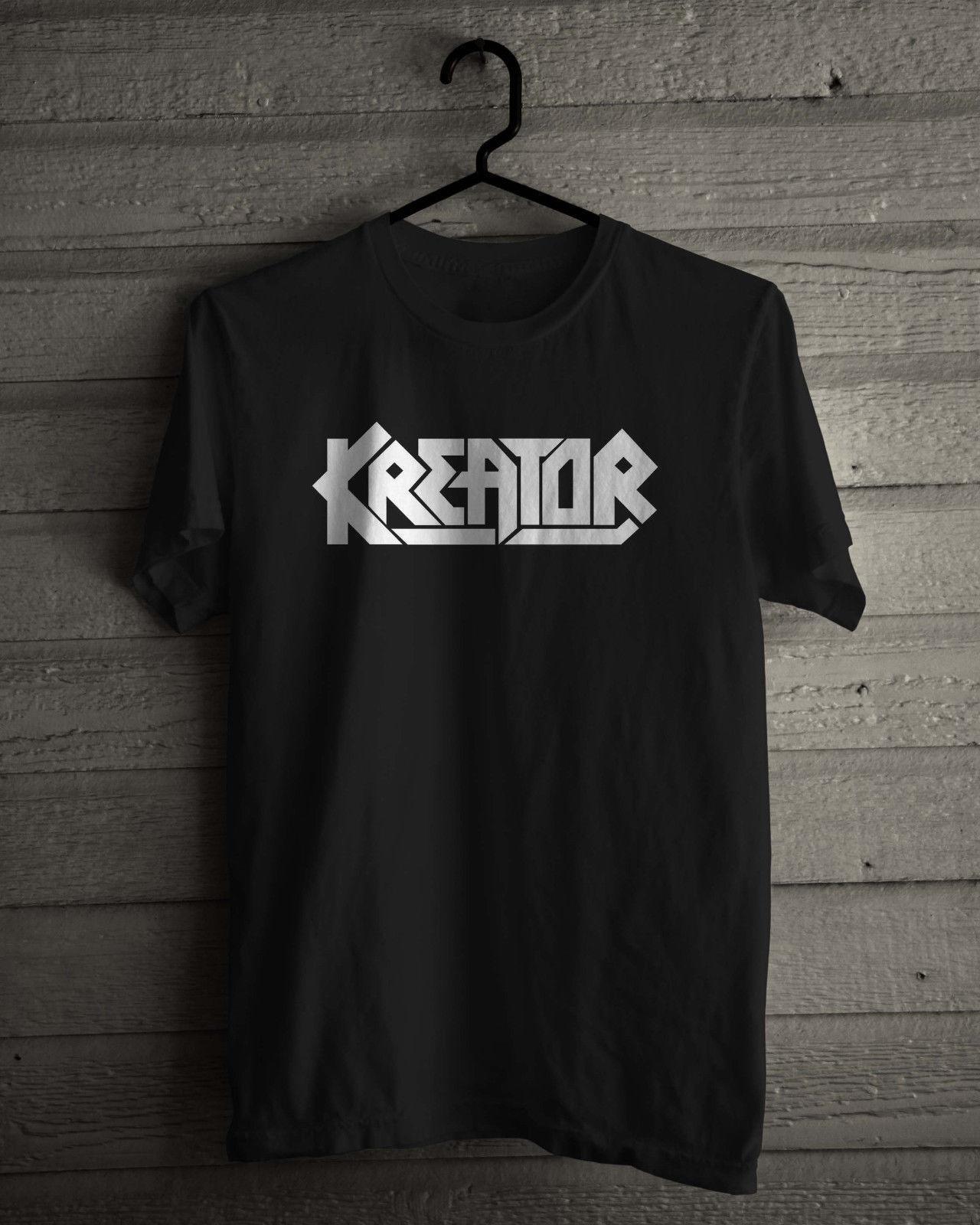German Clothing Logo - Kreator T Shirt, Logo German Thrash Metal Band Destruction And Sodom